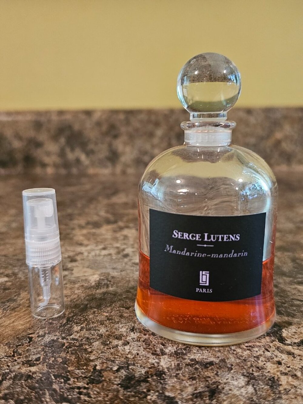 2 ML Sample MANDARINE MANDARIN Serge Lutens Perfume EDP Travel